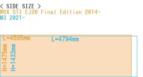 #WRX STI EJ20 Final Edition 2014- + M3 2021-
